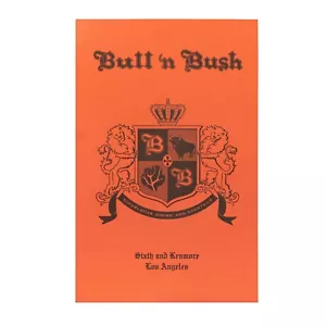 Bull 'n Bush - Vintage Restaurant Menu "Reproduction Print" - Picture 1 of 2