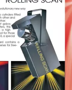 Rolling Scan Programmi Sistemi Luce (PSL) Effect Light Omnisistem RARE! - Picture 1 of 15