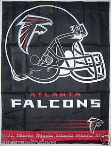 27X37 NEU ATLANTA FALKEN BANNER MIT FAHNENMAST HÜLLE HERGESTELLT IN DEN USA - Bild 1 von 8