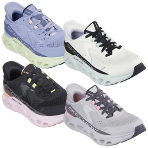 Skechers Damas Deslizable Atlus Entrenadores Sin Cordones Espuma con Memoria Deslizable Zapatos de Paso - Imagen 1 de 13