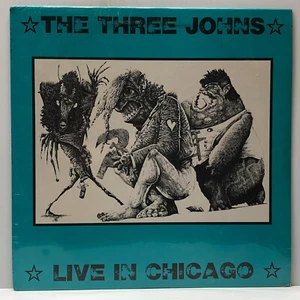 The Three Johns-Live In Chicago-Last Time Round 001-SEALED NOS INDIE - Picture 1 of 2