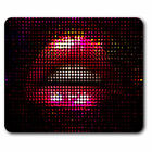 Computer Maus Matte - Sexy Lippen Nachtleben Mode Influencer Büro Geschenk #24172