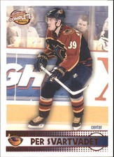 2002-03 Pacific Complete Red #367 Per Svartvadet /100
