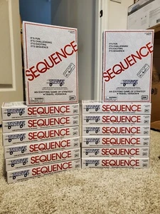 LOT 14 Sequence Travel Version Game of Strategy 1994 Jax Ltd. Free Shipping - Picture 1 of 1