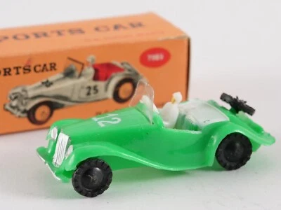 AUTO SPORT HONG KONG N°7989 MG Midget Sport#12 Nuovo Raro Copia Dinky 1/43 - Immagine 1 di 4