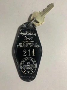 Llavero y llave Syracuse Holiday Inn Hotel Motel Room Nueva York #214 - Imagen 1 de 2