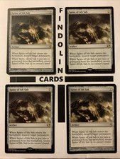 4x Spine Of Ish Sah Mirrodin Besieged & Commander LP x4 English P Actual Pics!