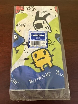 De colección Gibson Tamagotchi Mantel Fiesta de Cumpleaños 54"x96" Hecho en EE. UU. 1997 Foto 1 de 4