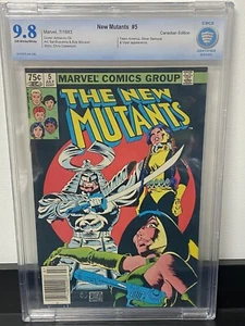 New Mutants #5 CBCS 9.8 (Marvel 1983) Newsstand Canadian Price Variant CPV - Picture 1 of 3