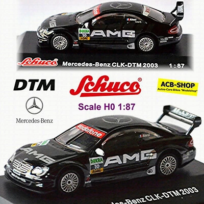 Mercedes Benz CLK DTM 2003 AMG-Mercedes Jean Alesi #10 1:87 Schuco 21775 - Immagine 1 di 4