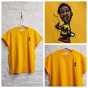 Actual Fact ODB X Charlie Brown Vintage Rap Yellow Hip Hop Tee T-shirt - Picture 1 of 3