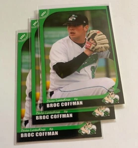 Broc Coffman 2007 Tribüne Clinton Lumberkings 3 Karten Lot - Bild 1 von 1