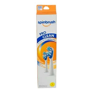 Arm & Hammer Spinbrush Pro Clean weiche Borsten 2 Ersatzbürstenköpfe - Bild 1 von 4