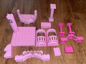 Lego Duplo Cinderella's Castle Balcony ARCH PINK BRICK LOT