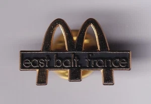 RARE PINS PIN'S .. MC DONALD'S RESTAURANT CREW TEAM FRANCE EAST BALT. OR ~25 - Picture 1 of 1