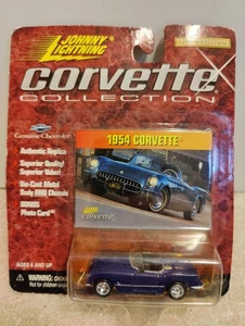 Johnny Lightning - Corvette Collection - Blue 1954 Corvette - 1:64 - Picture 1 of 3