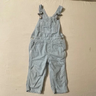 Mono vaquero Gymboree bebé azul claro correas ajustables 12-18 meses Foto 1 de 4