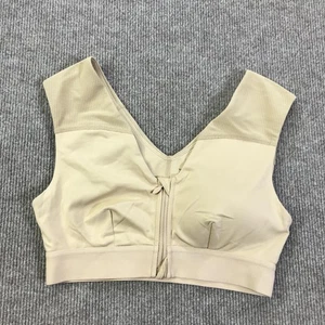 Tommie Kupfer Schulter Stütz BH Damen klein beige Frontreißverschluss Activewear - Bild 1 von 11