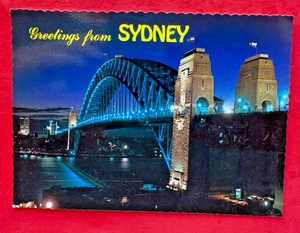 Australian Postcard - Majestic Sydney Harbour Bridge at Dusk - Bild 1 von 2