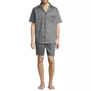 Men's Stafford Sateen Short Sleeve/Short Leg Pajama Set Size: Small () - Picture 1 of 2