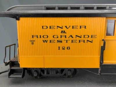 G Scale LGB 3084 D&RGW Aspen Gold Baggage Car #126 G0214 - Image 1 of 4