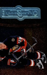 1998-99 SPx Finite Senators Hockey Card #140 Marian Hossa SS/3900