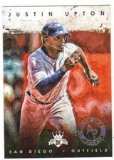 2016 Panini Diamond Kings Artist's Proof Silver /25 #85 Justin Upton Padres