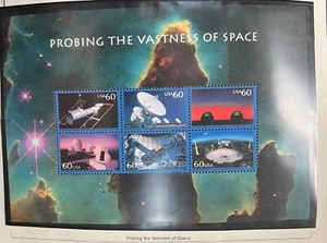 US Scott #3409 MNH 60 Cent 2000 Pane of 6 Probing the Vastness of Space - Picture 1 of 1