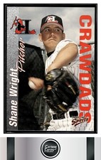 Shane Wright 2000 Multi-Ad Hickory Crawdads Update #30 Pittsburgh Pirates