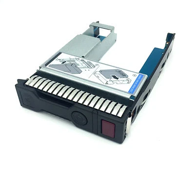 3.5" 651314-001 Hybrid Tray Caddy with 2.5" 9W8C4 Adapter for HP Proliant ML350e - Image 1 of 4