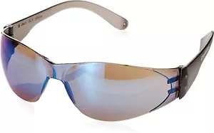 MCR Safety Crews CL118 Blue Lens ANSI Safety Glasses Checklite (3 Pack) - Picture 1 of 4