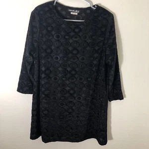 Sharade Of California Womens Size 18 Black Dress - Picture 1 of 7