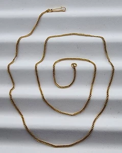 Collana Catena Cubana Oro 10k .417 19" Au 2320 - Foto 1 di 5