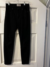 Everlane High Rise Skinny Ankle Jean Black Size 27