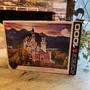 1000 Piece Puzzle - Neuschwanstein Castle Eurographics Puzzle New Sealed - Picture 1 of 5