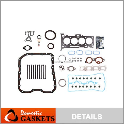 Juego completo de juntas pernos de cabeza aptos para Lancer RVR Mitsubishi 2011-2016 2,0 L DOHC VIN U Foto 1 de 4