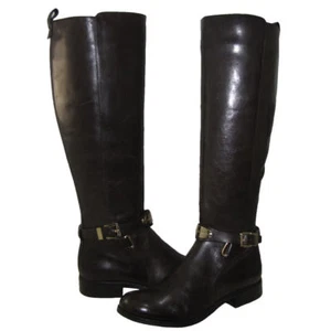 Michael Kors Womens Arley Riding Side Zip Casual Knee High Tall Fashion Boots - Picture 1 of 7