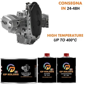 Vernice Motore Moto 2K 250g GRIGIO ALLUMINIO SEMIOPACO - Resiste alla benzina - Imagen 1 de 2