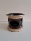 Studio Pottery Oil Burner Base Or Candle Holder Votive Tea Lights 11.5x14.5cm