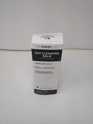 The Inkey List Oat Cleansing Balm, Rich Balm Removes Makeup And Impurities - Image 1 of 4