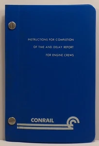 CONRAIL Engine Crew Report, Reference Guide, Binder - Bild 1 von 3