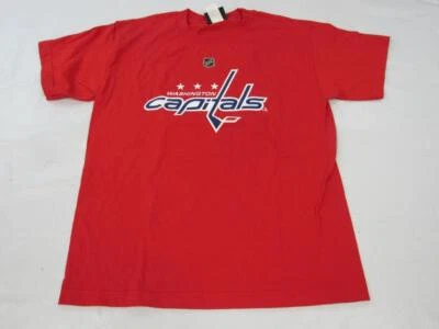 Nueva Camisa Roja Reebok Washington Capitals #19 Nicklas Backstrom Juvenil Talla L Foto 1 de 4
