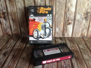 RODS FIRE - VHS VIDEO TAPE ORIGINAL - 9th A.S.R.F. NATIONALS CALDER PARK RACEWAY - Picture 1 of 6