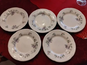 Pfaltzgraff Grapevine 8" inch Bread/Salad Plates (Set Of 5) - Picture 1 of 6