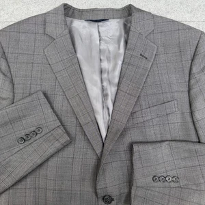 Abrigo Blazer Chaqueta Deportivo Brooks Brothers Para Hombres 46R Gris Ajuste Regente Ventilado - Imagen 1 de 9