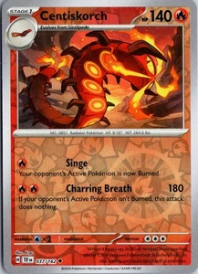 Centiskorch - SV05: Temporal Forces #037/162 Reverse Holo Uncommon - Picture 1 of 2