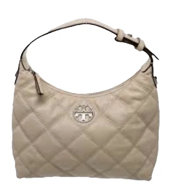 TORY BURCH новый кремовый WILLA MINI HOBO отсутствует ремень через плечо - Изображение 1 из 4