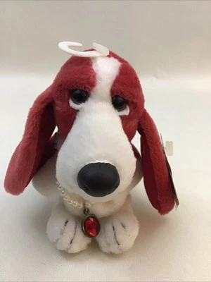 Applause Hush Puppies January Plush Puppies of the Month Red NWT - Image 1 of 4