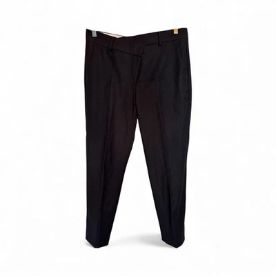 Pantalones de vestir SPORTMAX Max Mara de lana virgen para mujer talla 10/42 – negros – Italia Foto 1 de 4