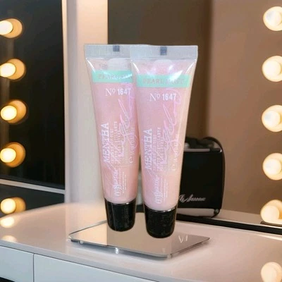 2X Bath and Body Works C.O Bigelow Mentha Shimmer Lip Tint Pear Mint SEALED  - Image 1 of 3